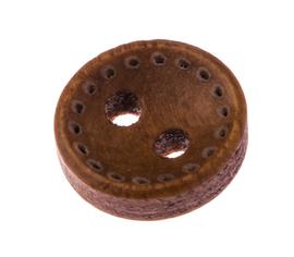 Gombík drevený hnedý ø 10mm BEKY