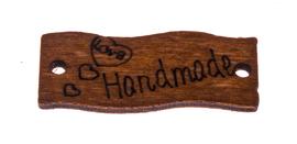 Drevená značka 30x10mm HAND MADE