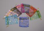 Vrecko organza hviezdy 70x90 mm