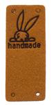 Nášivka HAND MADE králik 50x20mm